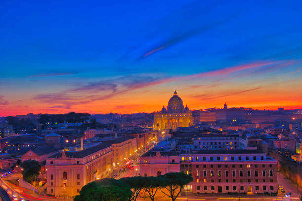 Vaticano: A City Within a City Vaticano, the world's smallest officially recognized independent state, occupies a unique position within Rome, Italy. This city-state, also known as the Holy See, serves as the spiritual center of the Catholic Church and home to the Pope. With its rich history, stunning architecture, and cultural treasures, Vatican City offers a fascinating and inspiring experience for visitors. sistine madonna stock pictures, royalty-free photos & images