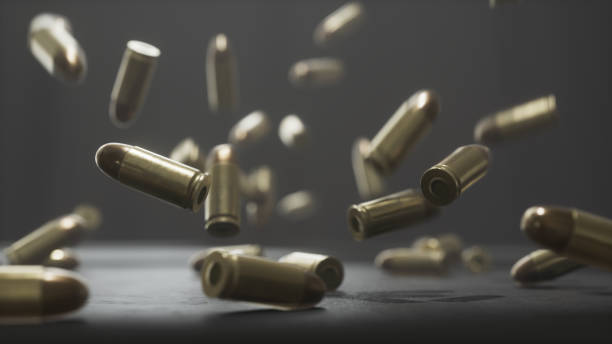 bullets falling - cartridge zdjęcia i obrazy z banku zdjęć