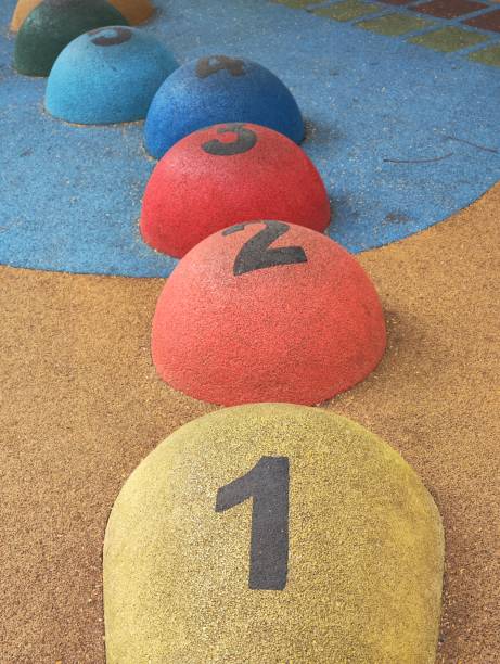 istock Numbers in a children park 1988432886