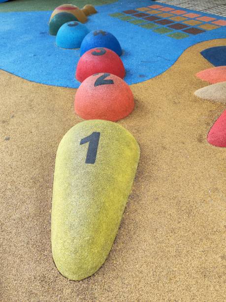 istock Numbers in a children park 1988432889