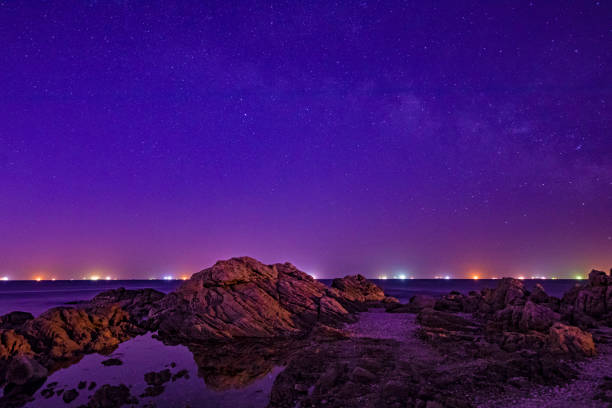 istock Observation of galactic landscape in North China 1988677947