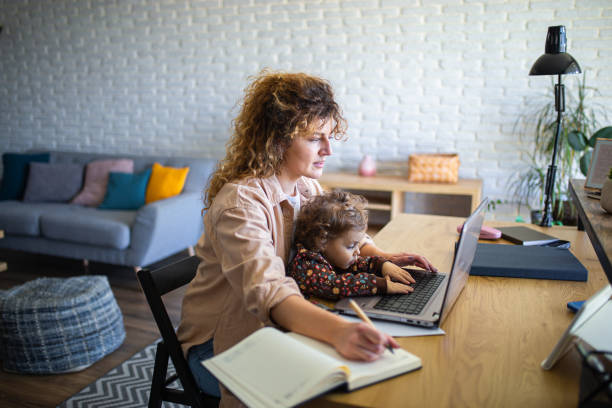 istock Multi-tasking motherhood 1988684102