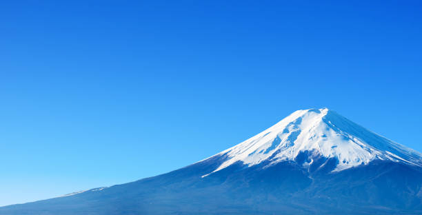 istock Mt. Fuji and clear blue sky 1988741121