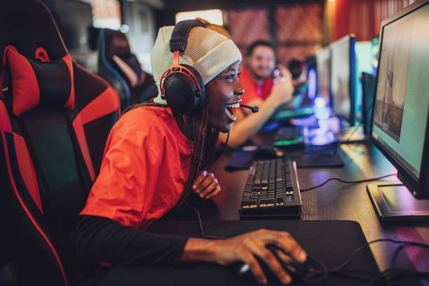 Gamers on esports competition