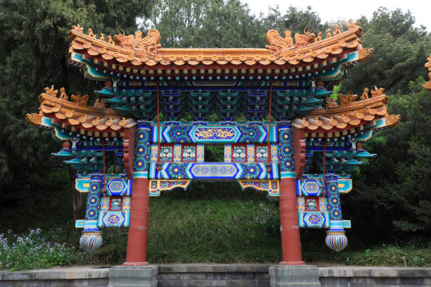 istock Chinese classical architectural scenery, Beihai Park, Beijing 1988820072
