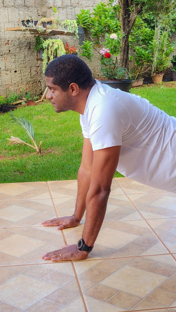 istock health care. Practice exercises at home. 1988851283