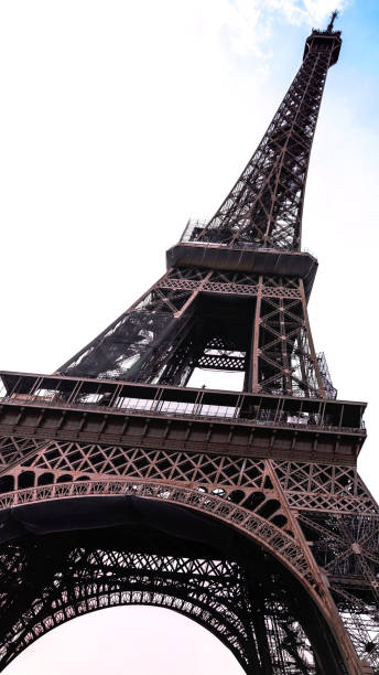 istock The Eiffel Tower in Paris, France, a tall format 1988923060