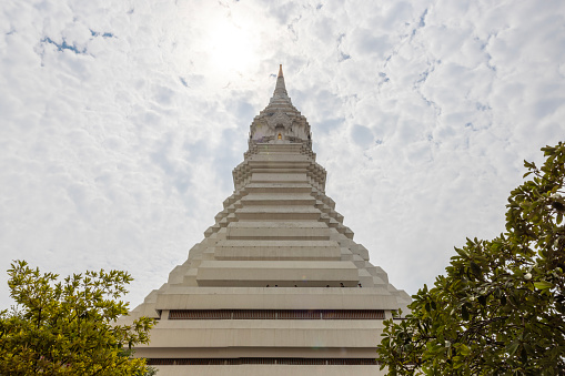 Thuparamaya is a dagoba in Anuradhapura, Sri Lanka. It is a Buddhist sacred place of veneration.