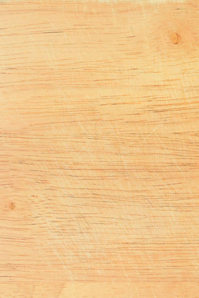 istock wooden cutting board texture background, plank wood in the kitchen 1989119234