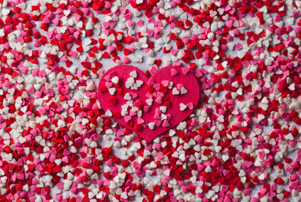 istock A big pink heart with small hearts 1989135609