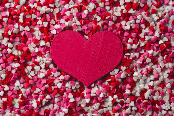 istock A big pink heart with small hearts 1989135610