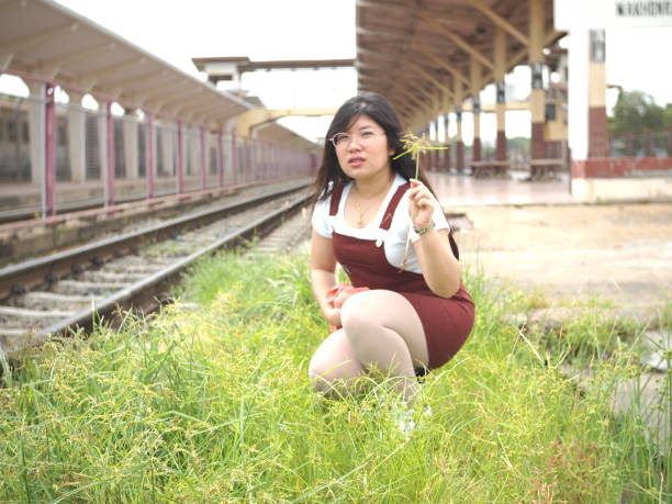 small Chinese woman