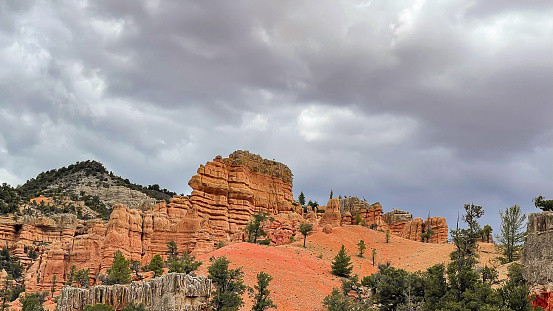 Hatch, Utah located in Bryce Canyon National Park offers many stunning views of rock formations