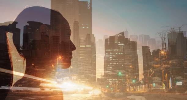 istock Woman in the city. 1989220460