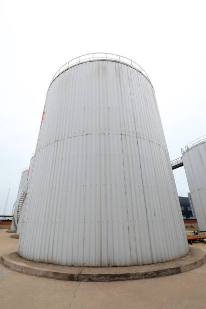 istock Refinery oil storage tank, North China 1989241227