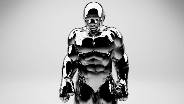 The Man Transforming Ultra Muscular Superhero