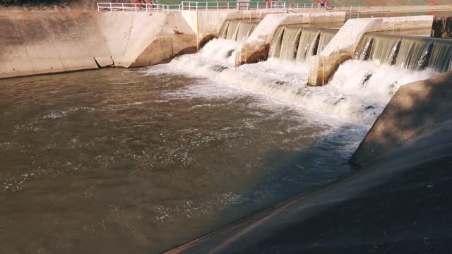 small water storage dam.