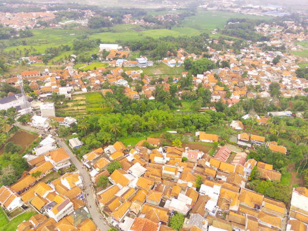 istock Nagreg City - Indonesia from the Sky. 1989677059