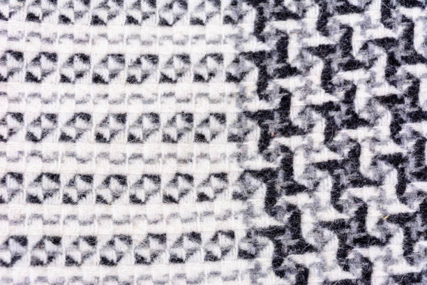 istock Woolen fabric with patterns, natural, beautiful texture and a gentle background. 1989679725