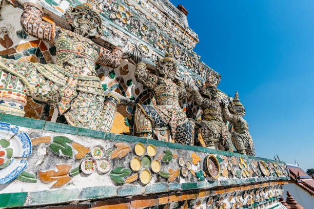 Wat Arun (The Temple of Dawn) in Bangkok in Thailand.