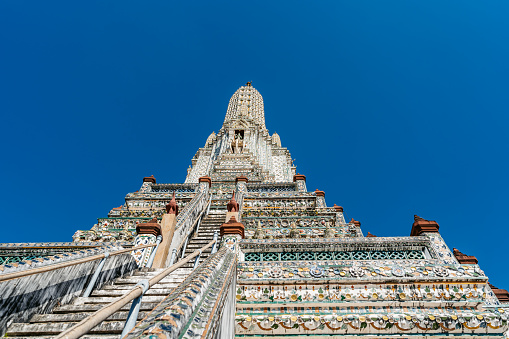 Wat Arun (The Temple of Dawn) in Bangkok in Thailand.