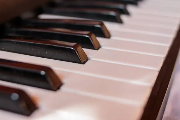 Black and White Piano Keys