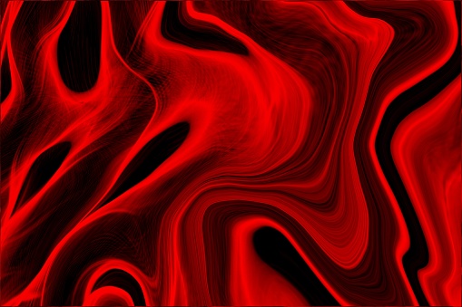 Texture red black background with wavy lines