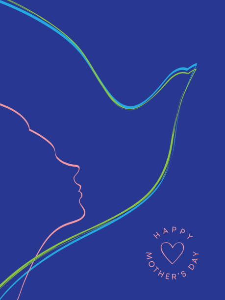 Woman Face Dove Color Line On Blue Woman Face Dove Color Line On Blue
An original artwork of woman face and dove. This inspirational flat image can be a postcard, party invitation, web banner, shop window, screen wallpaper, poster or flyer. women flying bird freedom stock illustrations
