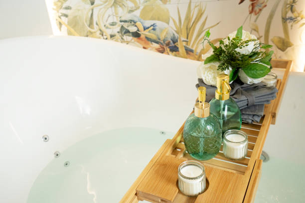 istock White tap and stone water basin 1990011918
