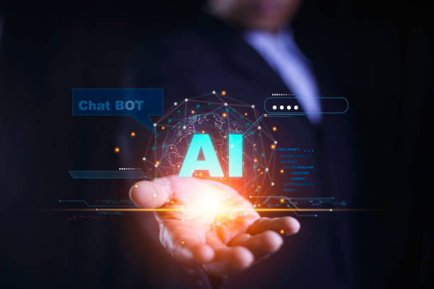 istock AI,Machine learning data analysis and data management, Businessman holding AI icon global networks. Data analysis using artificial intelligence is essential. Cyber security using AI is essential. 1990015610