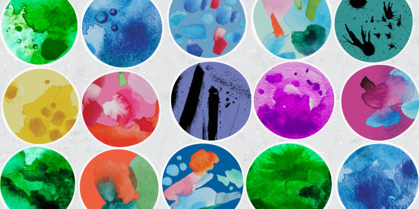 페트리 접시 미생물학 배경 - agar jelly illustrations stock illustrations