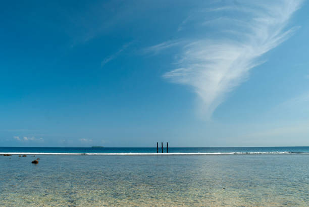Sirandah Island is one of the beautiful islands in the city of Padang