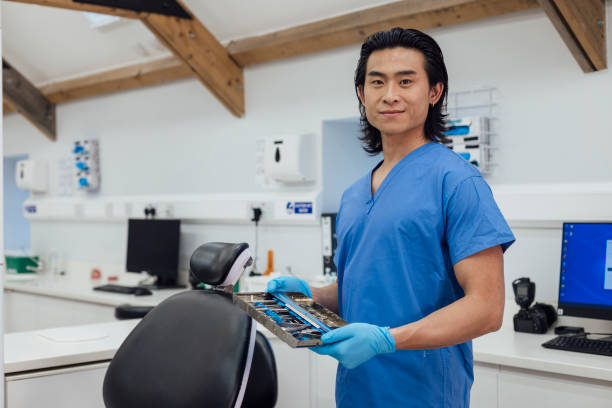 istock Orthodontist Portrait 1990171543