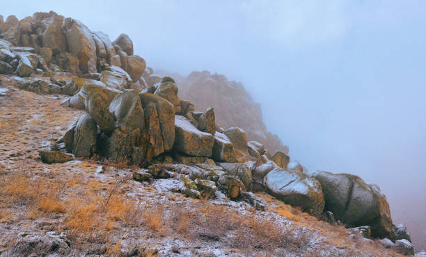 Winter Time in Macin Mountains, Romania