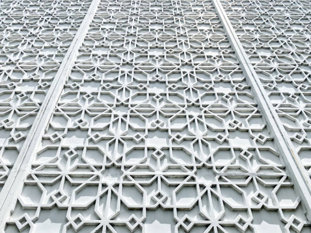 istock Islamic ornaments, Persian motifs. Islamic ramadan round pattern elements, geometric circular decorative arabic symbols background 1990251195