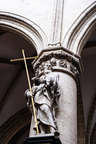 Church of St. Michael the Archangel in Kaunas architectural detail