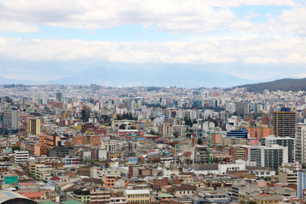istock Panorama View of Quito Cityscape 1990407056