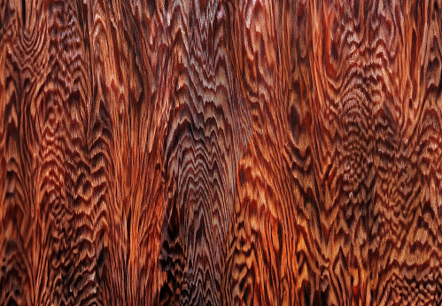 background texture old wooden wall red with scuffs on the surface