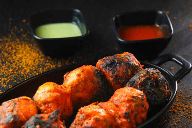istock Tandoori paneer momos 1990446583