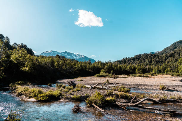 Natural landscape in a Patagonia, Argentina