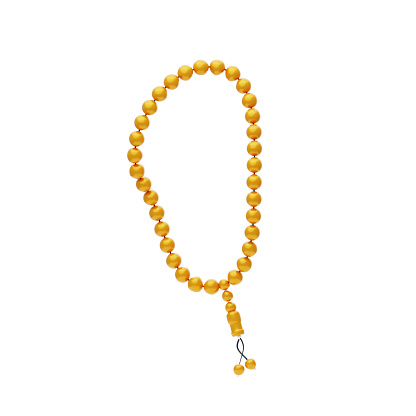 Prayer Beads 3D Icon. muslim prayer beads 3d illustration. Beads ramadan 3d icon