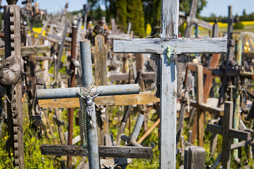 Hill of Crosses, a shrine and tourist attraction in Lithuania and a place of pilgrimage