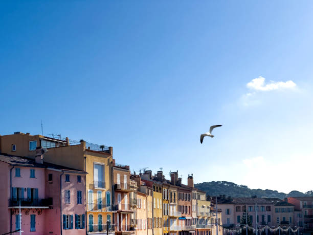Townscape from St Tropez, France