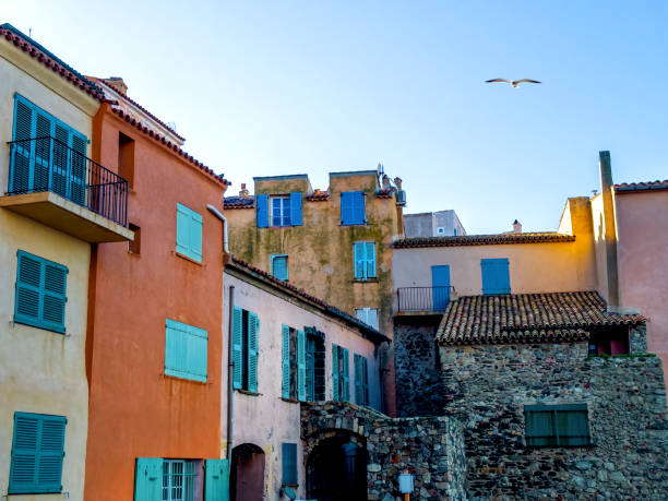 Townscape from St Tropez, France
