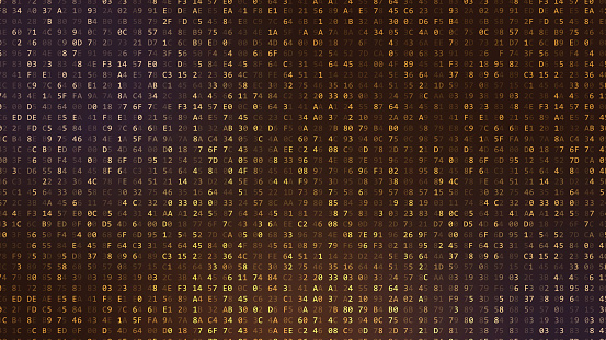 Cryptography Cipher Code Blockchain Wallet Encryption Background Binary ...