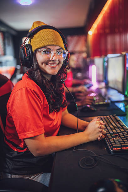 istock Professional esports gamer 1990736239