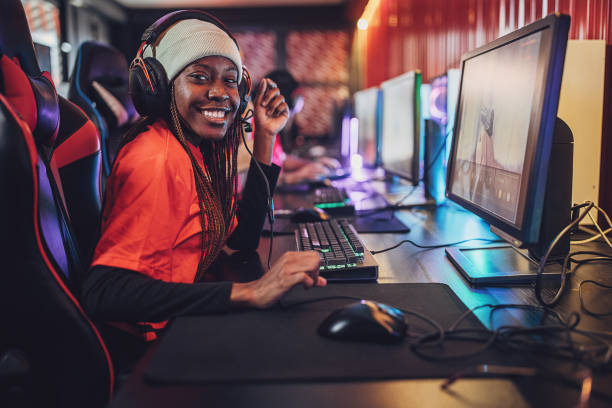 istock Professional esports gamer 1990739340