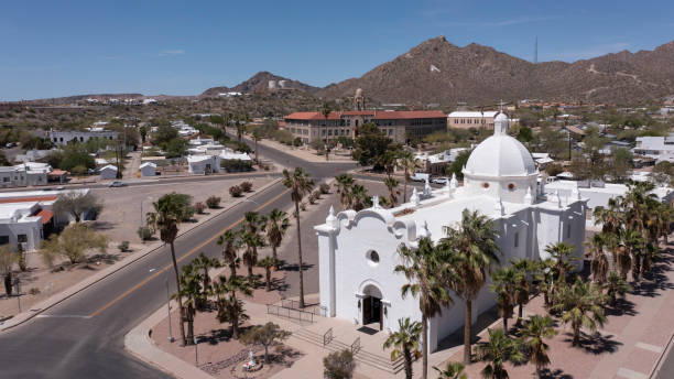 istock Ajo Arizona Historic Core 1990763379