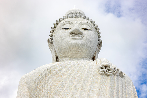 the big buddha statue at Phuket city