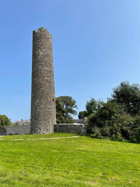 istock The old Round Tower in Clones town 1990888421